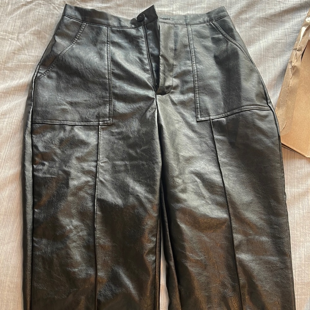 Princess Polly Leather Pants